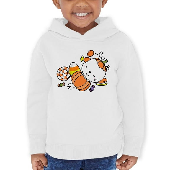 Cute Seal W Pumpkin Costume Hoodie Toddler -Image by Shutterstock,  4 Toddler