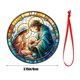 thumbnail image 3 of Adornos navideños, adornos navideños, decoración de belén, árbol de Navidad de madera, decoración de coche, regalos religiosos sagrados, belén, decoración navideña, regalos, colgante de Jesús, 3 of 9