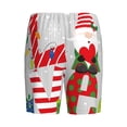 thumbnail image 2 of Lsque Christmas Gnome With Love Mens Sleep Pajama Shorts,Short Pajama Pants, Cotton Ultra-Soft Knit-4X-Large, 2 of 9