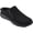 Black, variant on Easy Spirit Brenley 2 Faux Fur Lined Microsuede Slip On Side Zip Mules