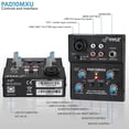 thumbnail image 2 of Mezclador de audio Pyle PAD10MXU de 2 canales con tarjeta de sonido USB para PC, 2 of 7