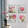 thumbnail image 3 of Marmont Hill Pink Petals Quadriptych, 3 of 4