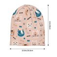 thumbnail image 5 of Beanie Hats for Men and Women, Cute Cat Fish Graffiti Patterns Adult Unisex Knit Hat Winter Warm Skull Cap, 5 of 7