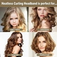 thumbnail image 3 of Sinkoo No Heat Hair Rollers Brown Curling Set, 59" Heatless Curling Set, Super Soft Ribbon Wrap for Long Hair, Brown Curling Set with 2 Scrunchies and 1 Clip, All Hair Types, 3 of 5
