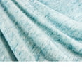 thumbnail image 3 of PAVILIA Melange Sherpa Fleece Throw Blanket | Super Soft, Reversible, Microfiber Fleece Blanket Throw | Luxurious Plush Fuzzy Turquoise TV Blanket For Couch Sofa(50x60 Inches, Sea Blue), 3 of 11