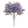 thumbnail image 2 of Fake Plants Promotion Sale! Nomeni Decor Faux Greenery Stems Green Decor Artificial Flowers Bulk for Wedding Centerpiece Farmhouse Home Decoration, Home Decor Clearance Sale Purple, 2 of 8
