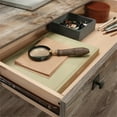 thumbnail image 6 of Pemberly Row Traditional Engineered Wood Desk in Rustic Cedar Brown, 6 of 13
