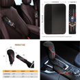 thumbnail image 5 of HUIACONG Patriotic Eagle Car Interior Accessory Kit, with Armrest Cover Car Armrest Cover Automotive Mirror Protector Steering Wheel Cover, 5 of 8