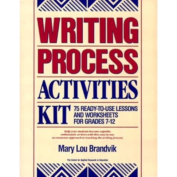 Pre-Owned Writing Process Activities Kit (Paperback) 0876289685 9780876289686