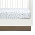 thumbnail image 4 of Delta Children Fitted Crib Sheets for Girls and Boys - 100% Organic Cotton Crib Sheet for Standard Crib and Toddler Mattresses - 28x52 Inch - GOTS Certified (Pack of 2), Blue Botanicals, 4 of 15
