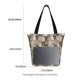 thumbnail image 3 of Fotbe Cartoon Bear Bolsa de Playa con Estampado, Bolsa de Hombro, Bolsa de Mano Espaciosa, Bolsa de Viaje Ligera, Bolsa de Compras Versátil, 3 of 6