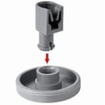 thumbnail image 4 of 12pcs Dishwasher Wheels Lower Basket Wheels For Aeg Electrolux Favorit Zanussi Dishwasher Wheels Tw, 4 of 5