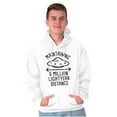 thumbnail image 5 of Funny Antisocial Social Distance UFO Hoodie Sweatshirt Women Men Brisco Brands S, 5 of 6