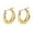 Gold, variant on Earrings Minimalist Gold Jewelry for Women – Fashionable Accessory with Timeless Charm, 2.3x2.7 cm, Gold