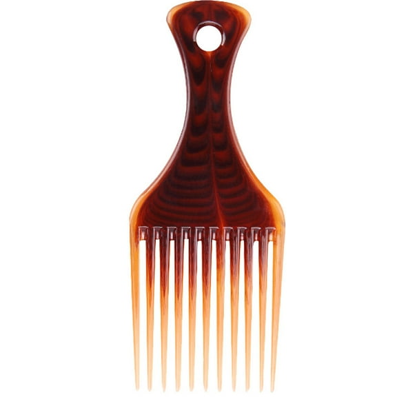 Pompotops Comb Curly Hair Brush Salon Hairdressing Styling Long Tooth Styling Pick