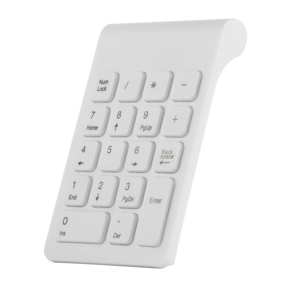 2.4GHz USB Wireless 18 Keys Keyboard Professional Working Numeric Numpad Number Keypad Keyboards Pad for Laptop Accounting Teller Notebook