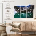thumbnail image 4 of Elephant Stock Delta Lake Grand Teton Wall Art - Horizontal Multi Panel Canvas - Living Room Wall Decor - Nature Multi Panel - Gray And White Decor - 23" x 14", 4 of 4