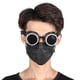 thumbnail image 4 of Gafas Steampunk, ABS Estilo Vintage Gafas Steampunk Gafas Steampunk Gafas Punk Gafas de Sol de Doble CAPA COSPLAY PUNK GÓCICO PARA DELECIÓN DE FIETAS, 4 of 7