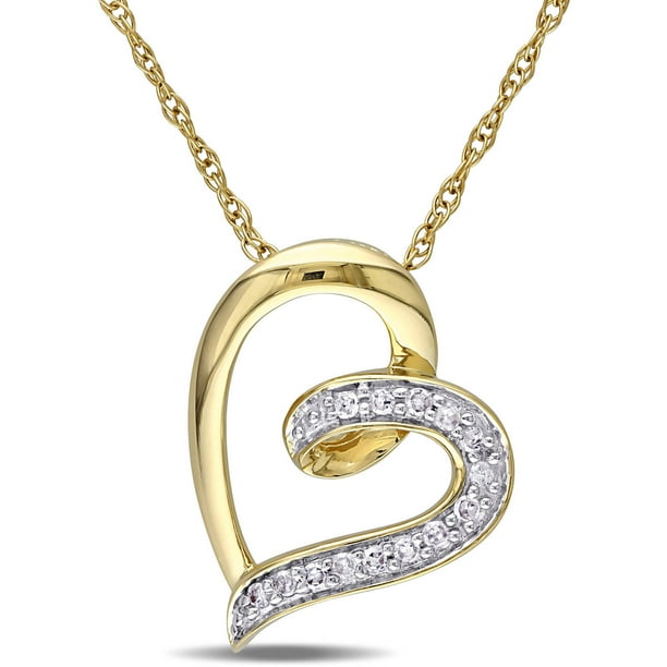 S shaped diamond necklace Clearance