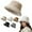 Beige, variant on Winter Hat with Ear Thickened Warm Fisherman Style Cap for Girls