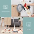thumbnail image 6 of Beige Christmas Santa Pattern Kitchen Rugs Sets Of 3,Kitchen Runner Rugs Non Skid Washable,Decorative Kitchen Floor Mats for Kitchen,Sink,Laundry,17"x30"+ 17"x47" + 17"x59", 6 of 6