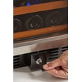 thumbnail image 5 of Smith & Hanks 32-Bottle Dual Zone Built-In or Free Standing Wine Refrigerator, 5 of 15