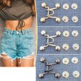 thumbnail image 4 of Ywmsfl Jeans Fastening Buckle Alloy Adjustable Tighten Button for Loose Pants Jeans Waist Tightener Pin, 4 of 8