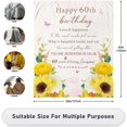 thumbnail image 5 of 90th Birthday Gifts for Women Blanket - Best Gifts for 90 Year Old Woman - 1933 Birthday Gifts for Women - 90th Birthday Gift Ideas Throw Blanket 60"x50", 5 of 6