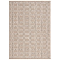 SAFAVIEH Aspect Lue Geometric Area Rug, Natural/Ivory, 8'6" x 12'