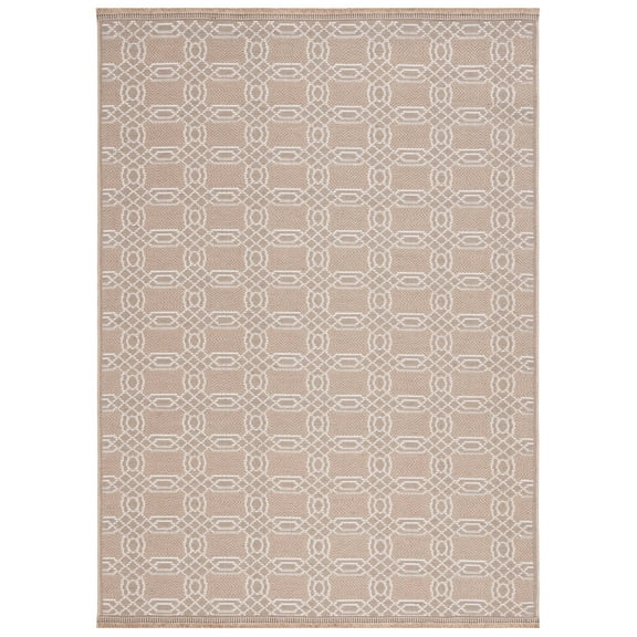 SAFAVIEH Aspect Lue Geometric Area Rug, Natural/Ivory, 8' x 10'