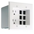 thumbnail image 1 of Receptáculo dúplex empotrado Leviton 125V 15A 2P 3W 690W blanco, 1 of 1