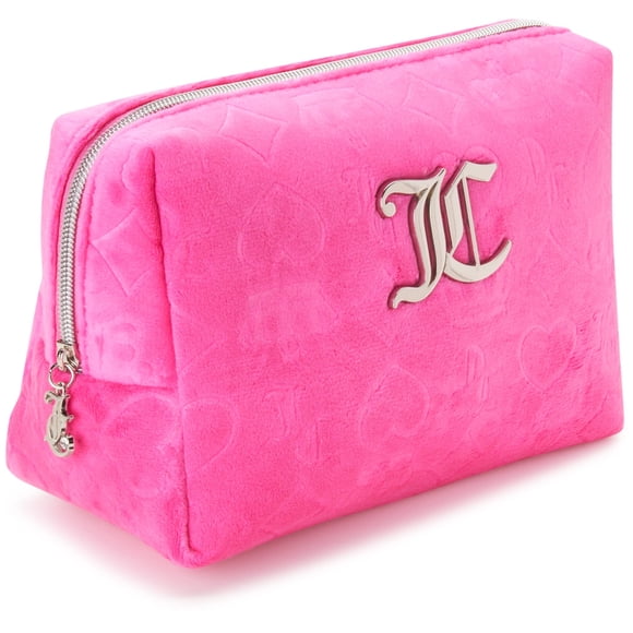 Juicy Couture Neceser Para Mujer - Neceser De Viaje Para Maquillaje Y Artículos De Tocador, Color Rosa Intenso