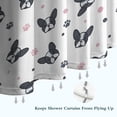 thumbnail image 6 of French Bulldog Shower Curtain 72"x72" ,Bathroom Decorative Shower Curtains Set with 12 Hooks,Modern Waterproof Washable Shower Curtain, 6 of 6