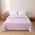 thumbnail image 4 of Sokhug Cooling Summer Comforter Quilt 39x59 Inch Ice Silk For Hot Sleepers, Lightweight Breathable Blanket, 4 of 6