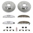thumbnail image 3 of PowerStop Front Z26 Street Warrior Carbon-Fiber Ceramic Brake Pad and Drilled and Slotted Rotor Kit Fits: CHEVROLET PONTIAC Select Models K1547-26, 3 of 9