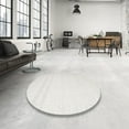 thumbnail image 4 of Ahgly Company Machine Washable Indoor Rectangle Contemporary Dark White Beige Area Rugs, 5' x 8', 4 of 7