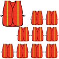 thumbnail image 1 of W829 High Visibility Safety Vests,Adjustable Size,Lightweight, Wholesale Reflective Vest for Outdoor Works, Cycling, 1 of 1