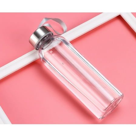 STOBOK Small Plastic Bottles Sports Bottle Transparent 1Set