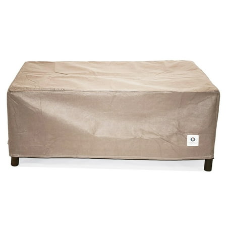 Pit Cover - Duck Covers Elite 56 in. Rectangular Fire Pit Cover