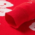thumbnail image 5 of Warm Christmas Sweater for Men Casual Long Sleeve Pullover Tops Vintage Crewneck Knitted Sweaters Red M, 5 of 5