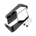 thumbnail image 5 of Vsenkes Generic Motorcycle Rearview Mirrors Universal Foldable Wind Wing Side Mirror Black White, 5 of 9