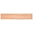 thumbnail image 3 of vidaXL Wall Shelf Light Brown 160x30x(2-4) cm Treated Solid Wood Oak, 3 of 5