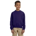 thumbnail image 1 of Jerzees Big Boy's NuBlend Seamless Ribbed Crewneck Sweatshirt, Style 562B, 1 of 1