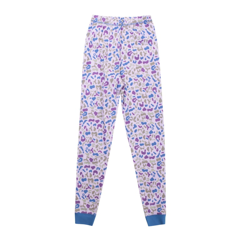 Just Love Pajamas for Girls Snug-Fit Cotton Kids' PJ Set (Purple