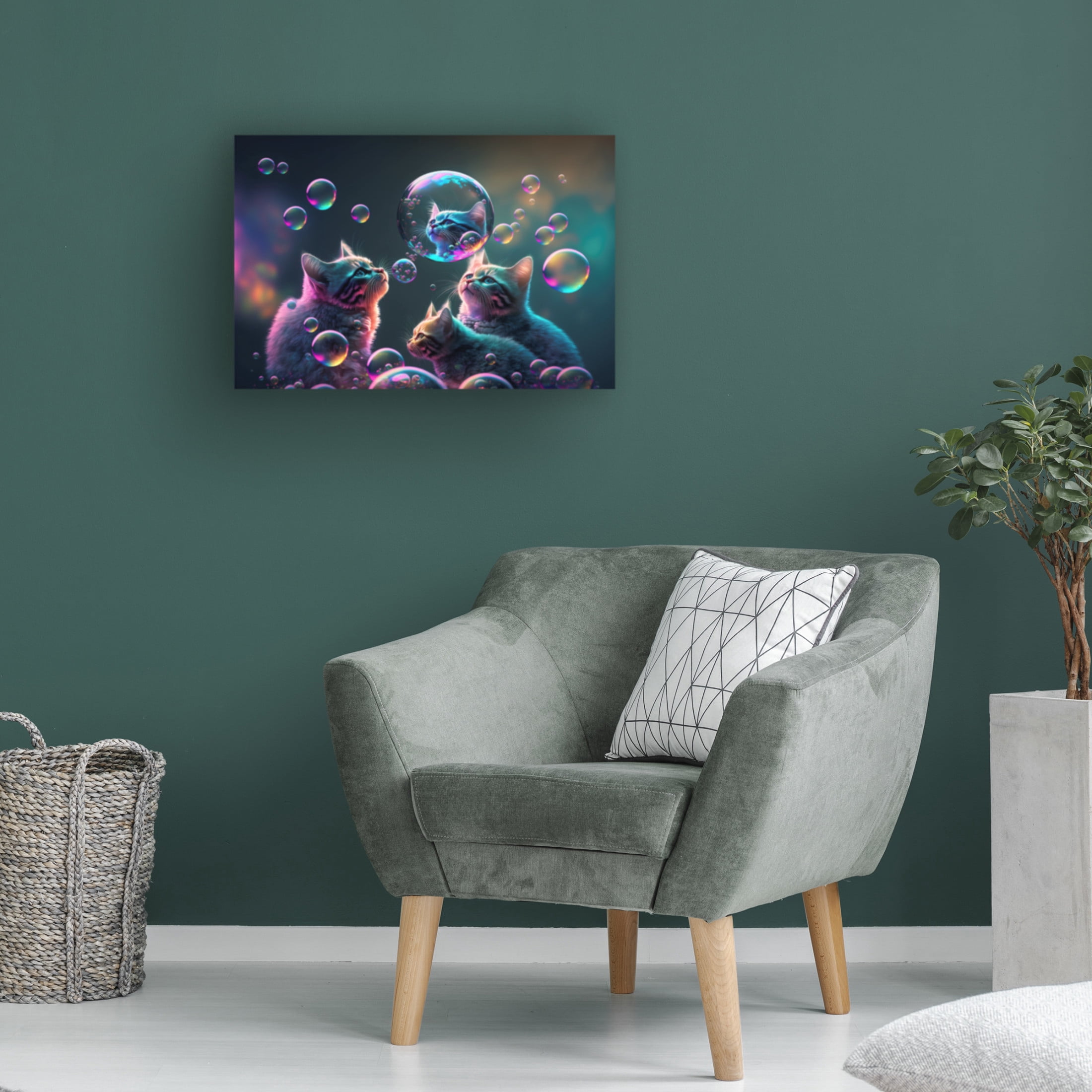 Canvas Wall Art - Ray Heere 'Mystical Morning 8' Wall Art for Living Room, Bedroom, or Office Décor by Trademark Fine Art - 19 x 12 Inches