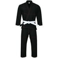 thumbnail image 2 of Brazilian Jiu Jitsu Gi for Men and Women, Lightweight and Preshrunk With a Free White Belt for Grappling Uniform Kimonos, 2 of 7