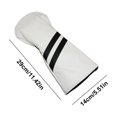 thumbnail image 2 of Funda para cabeza de Golf cubierta de cuero PU para cabeza de madera de Golf para conductor Fairway Hybrid Putter, 2 of 7