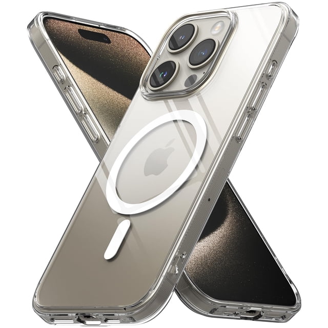 Funda de teléfono Ringke Fusion compatible con iPhone 15 Pro Max