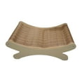 thumbnail image 4 of Cama elevada para gatos, salón para dormir, resistente, decorativa, rascador, reclinable, elevada para gatos Poliéster, 4 of 8