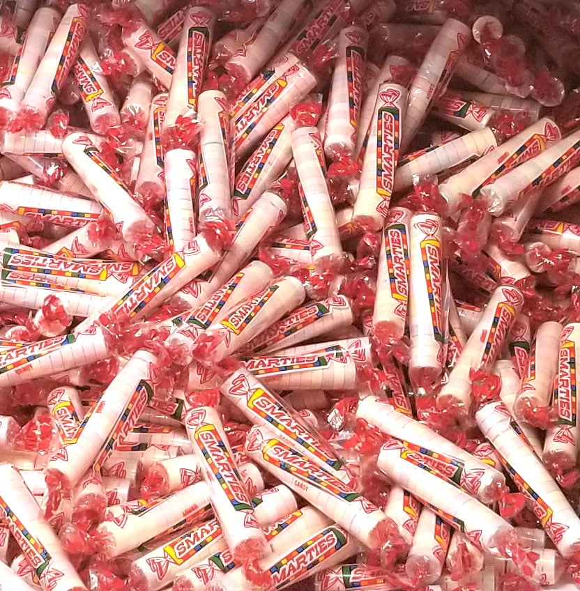 Smarties Assorted Flavors Candy Rolls, Party Hard Candy Bulk, 1 Pound
